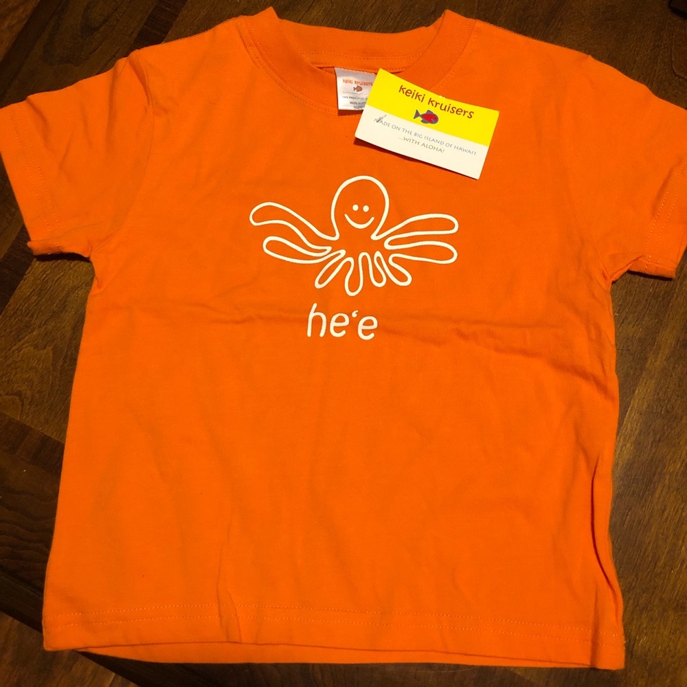 Hawaiian Logo T-shirt Octopus